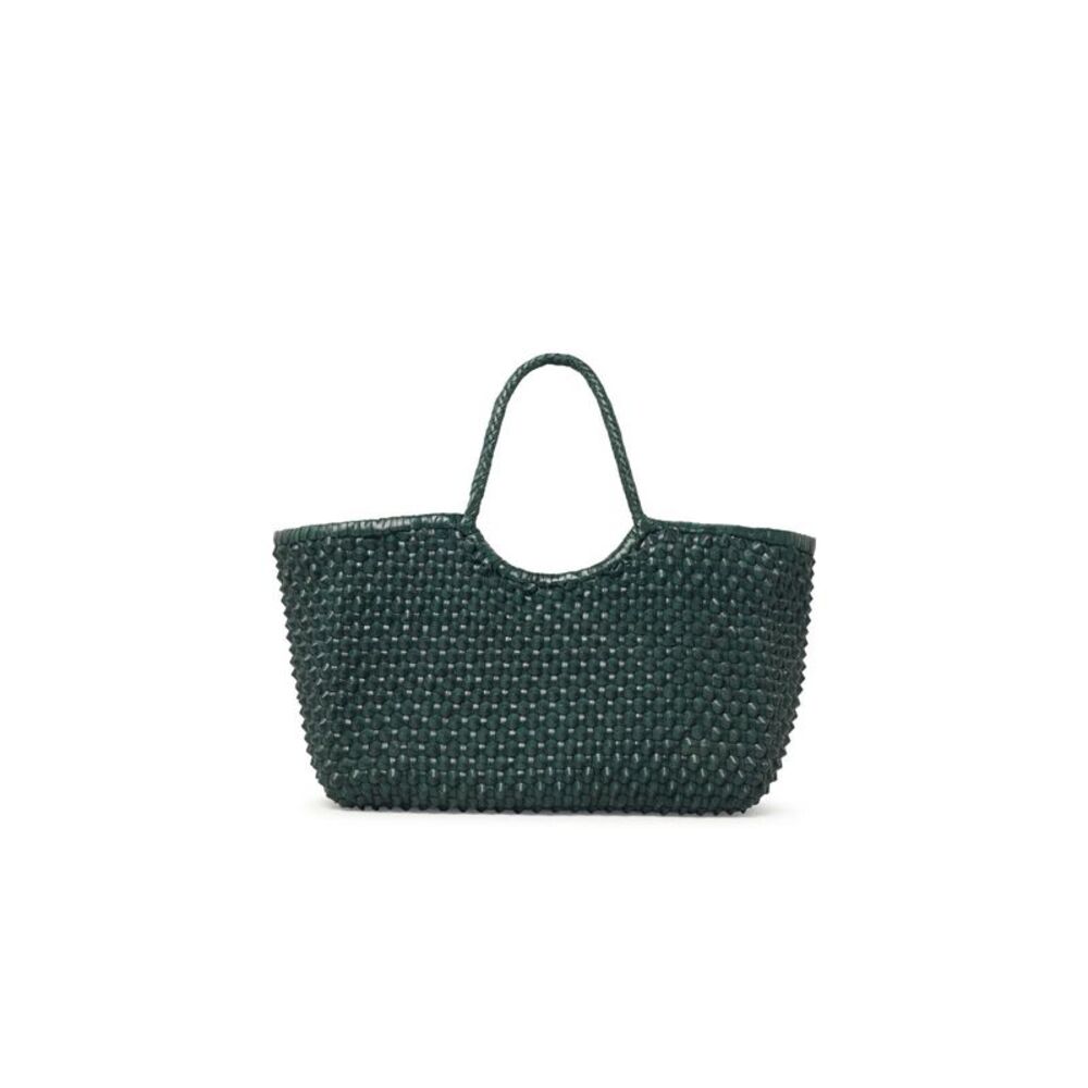 Dragon Diffusion Forest Green Leather Nantucket Cactus' Bag Women